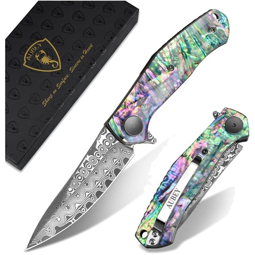 Damast taschenmesser - damast,