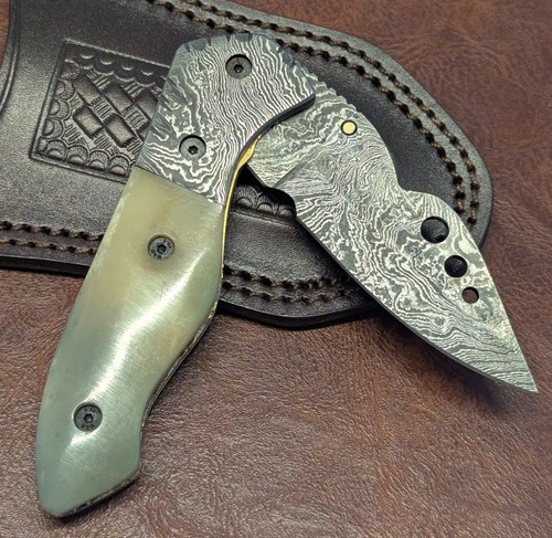 Damastmesser taschenmesser - damastmesser,