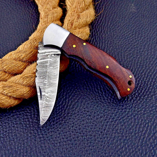 Damast klappmesser - damast,