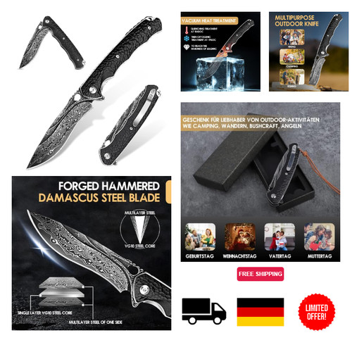Damast taschenmesser - damast,