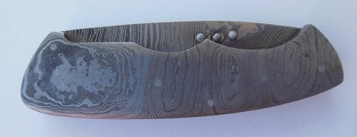 Schweres damast taschenmesser - damast,