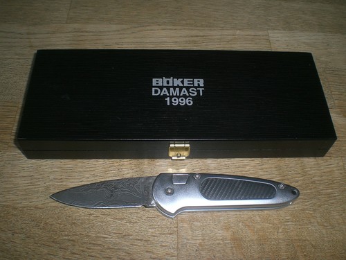 Böker damast jahresmesser - damast,