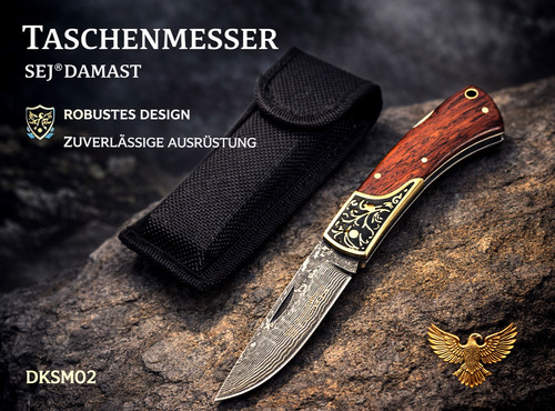 Taschenmesser dksm002 damast - taschenmesser, dksm002|