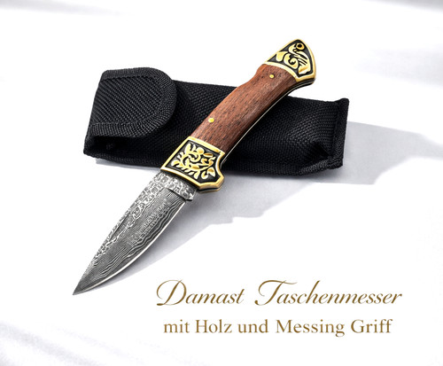 Damast taschenmesser - damast,