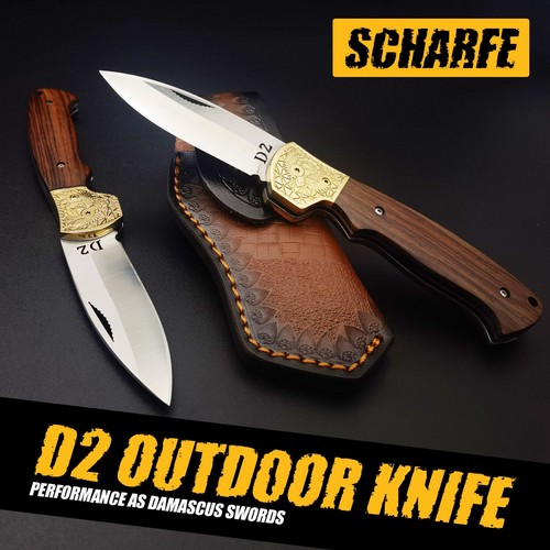Stahl klappmesser - d2,