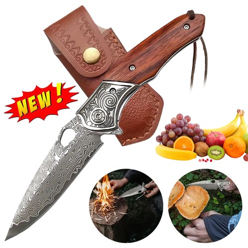Damast taschenmesser - damast,