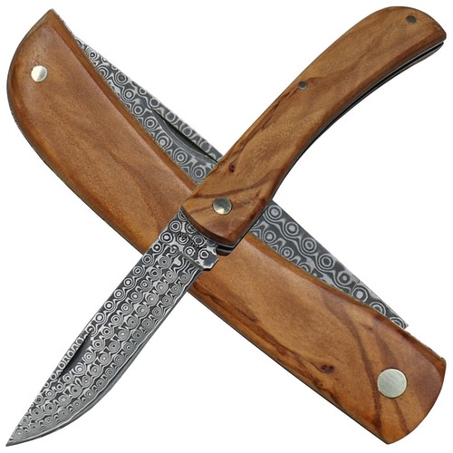 Haller damast taschenmesser - damast,