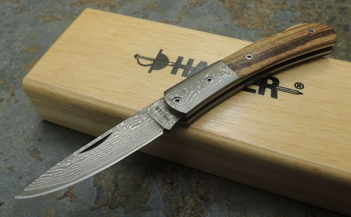Haller damast taschenmesser - haller,