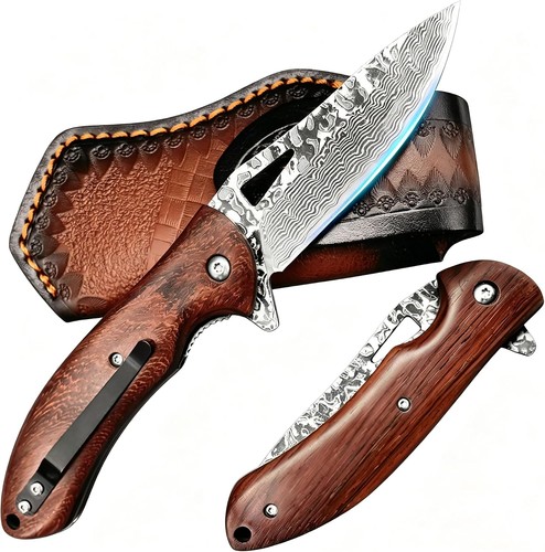 Damast taschenmesser - damast,