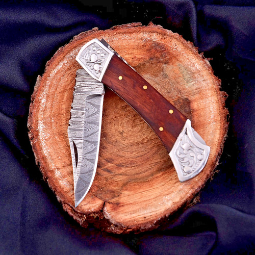 Damast klappmesser - damast,