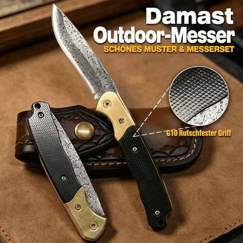 Damast taschenmesser - damast,