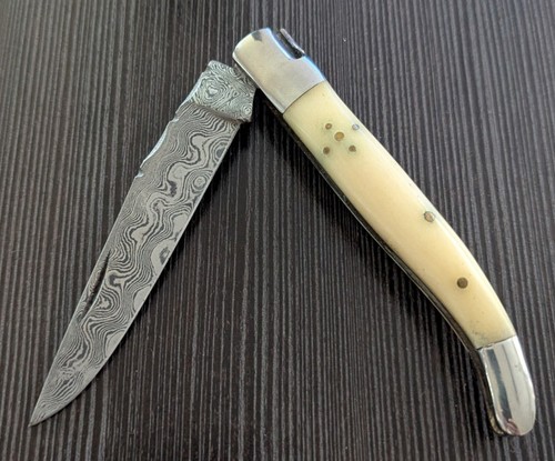 Damastmesser taschenmesser - damastmesser,
