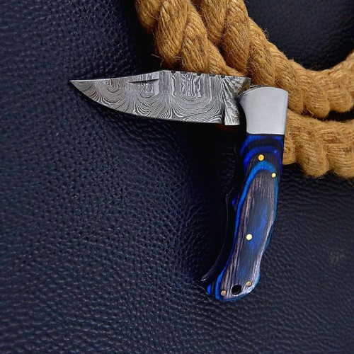 Damast klappmesser - damast,