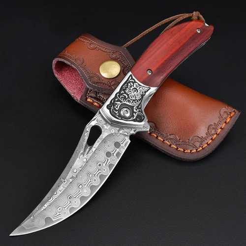 Damast taschenmesser - damast,