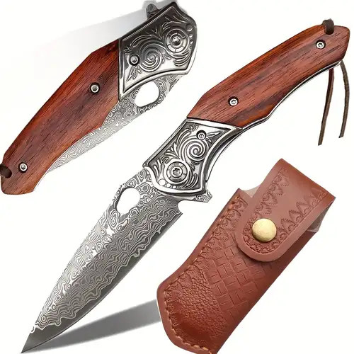 Damast taschenmesser - damast,