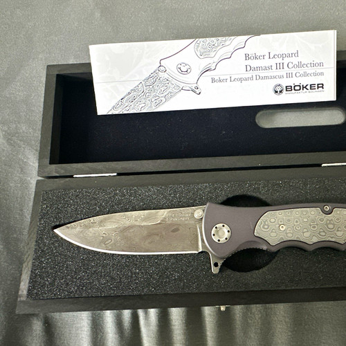 Böker leopard damast iii - böker,