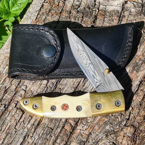 Damastmesser einhandmesser - damastmesser,